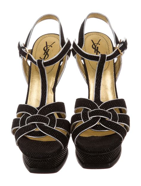 yves saint laurent sandals.